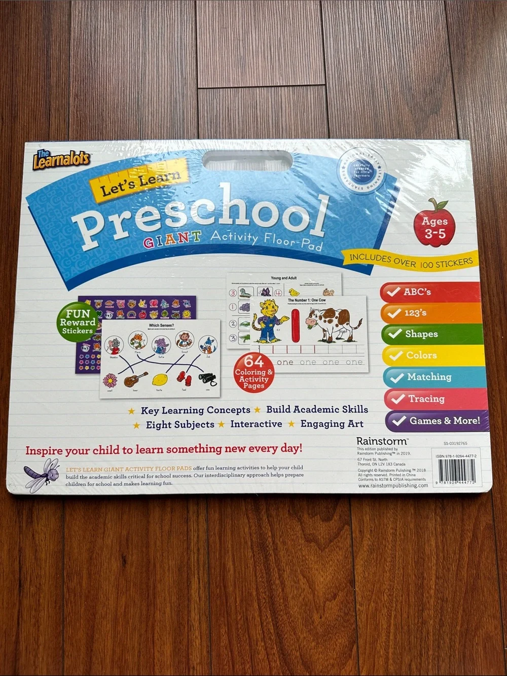 👧🏻👦🏻NWT Preschool Giant Activity Floor Pad👧🏻👦🏻